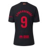 Conjunto (Camiseta+Pantalón Corto) FC Barcelona Lewandowski 9 Segunda Equipación 2024-25 - Niño